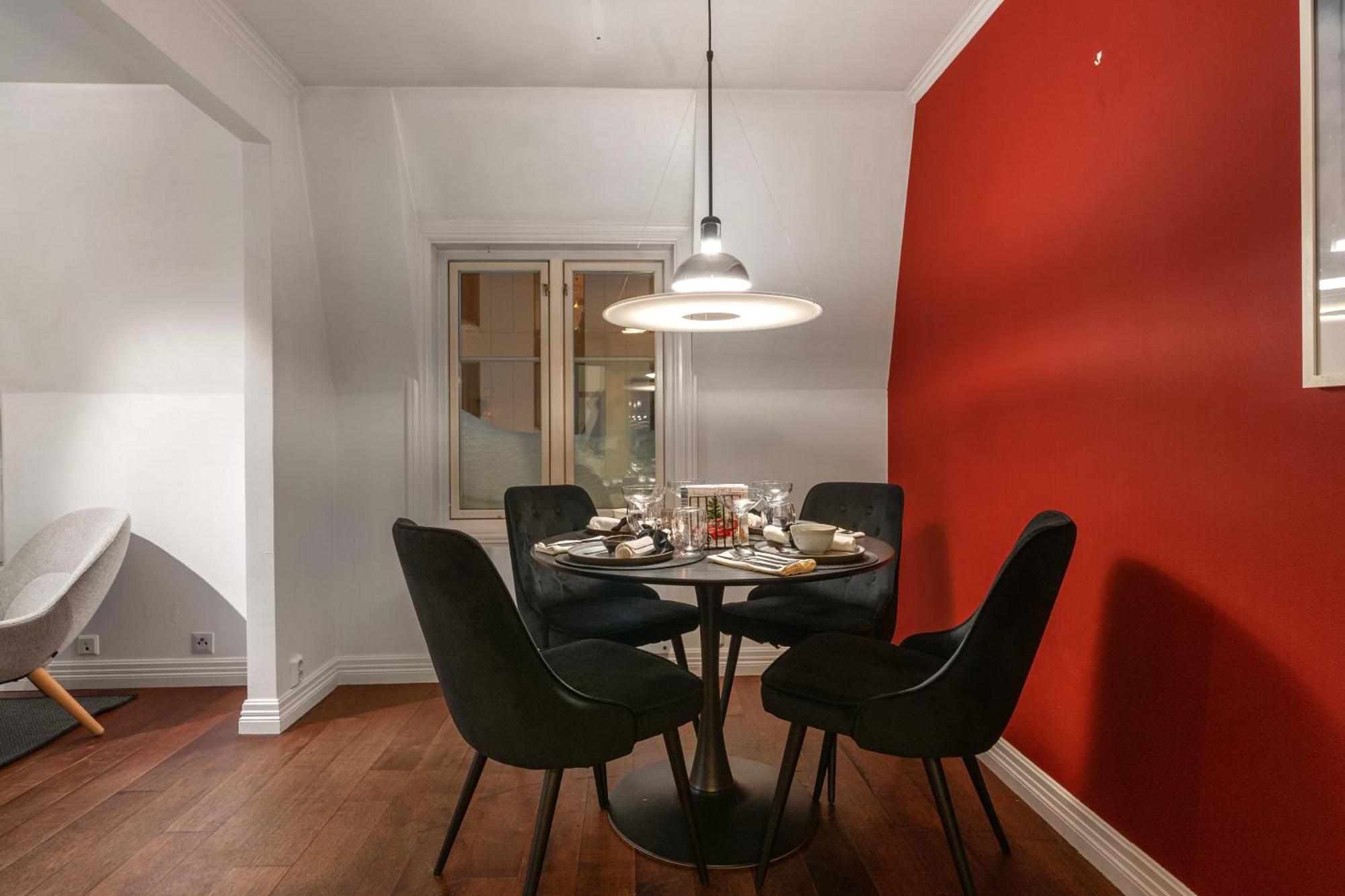 Elegant Apartment Center Of Тромсё Экстерьер фото